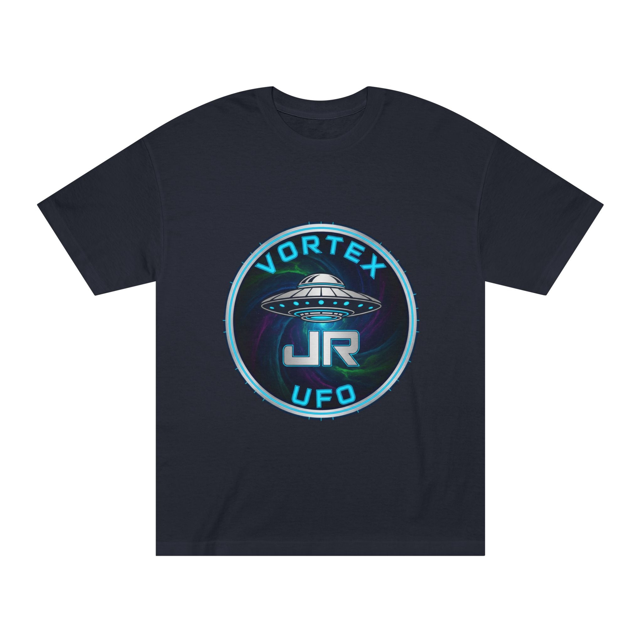 UFO Vortex JR Tee — Retro Sci‑Fi Alien Saucer Shirt Printify