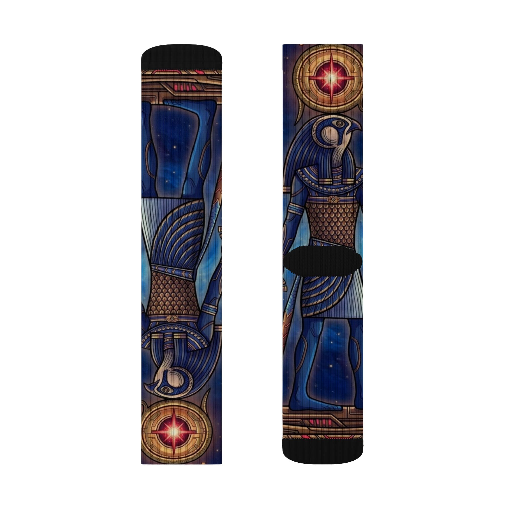 Ancient Frequency Socks – Blue Pharaoh