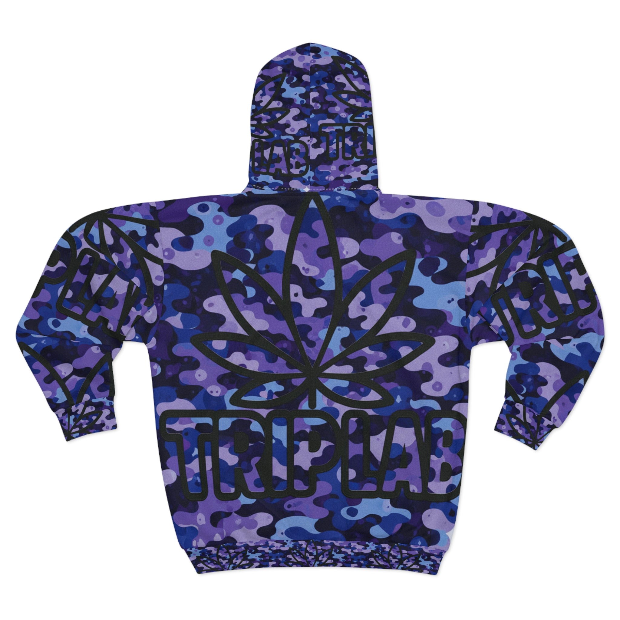 Blueberry Trip Lab Zip Hoodie