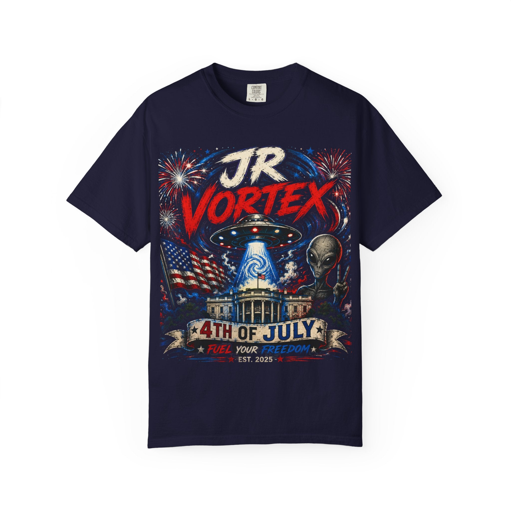 4th of July Vortex UFO T-Shirt
