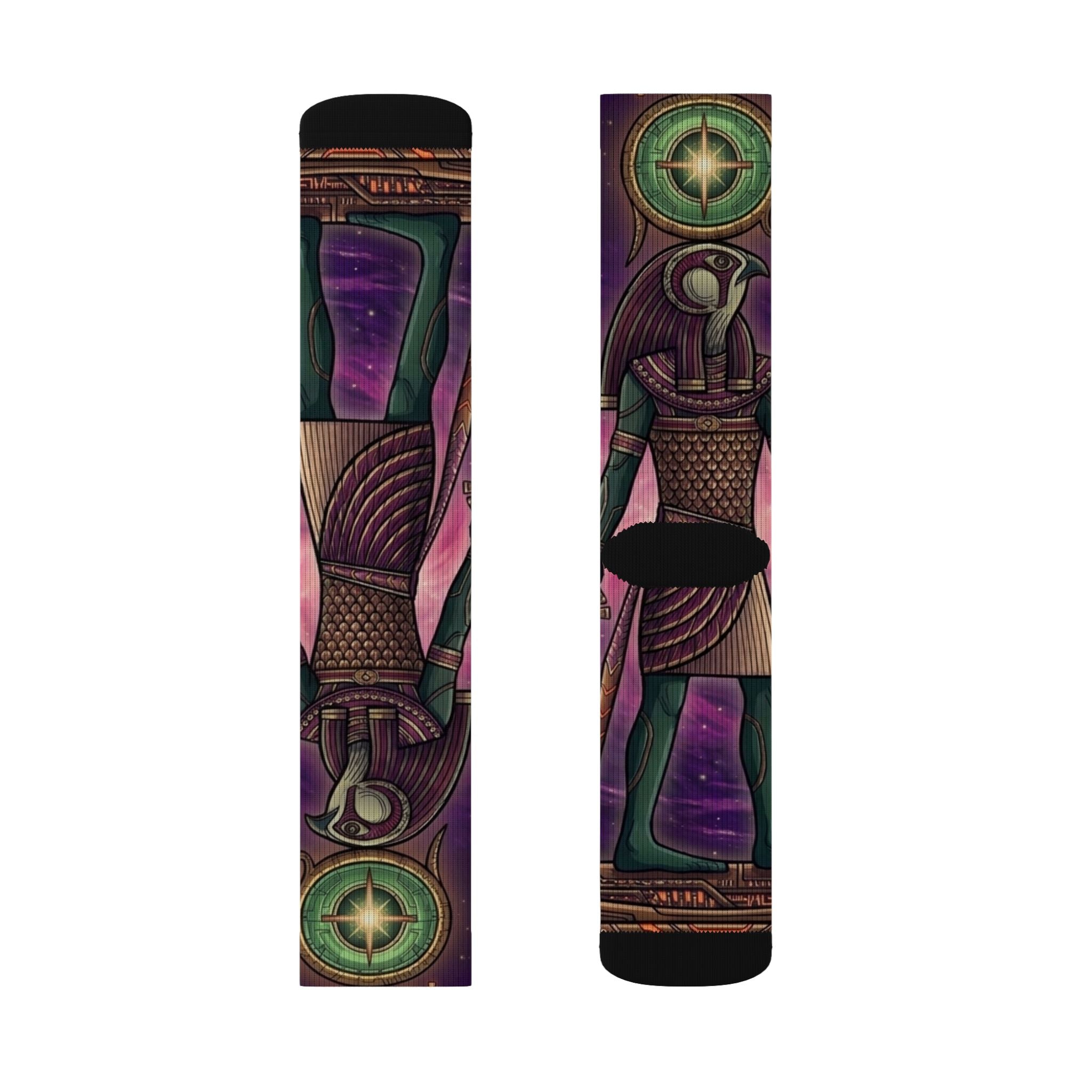 Ancient Frequency Socks-Mystic Purple