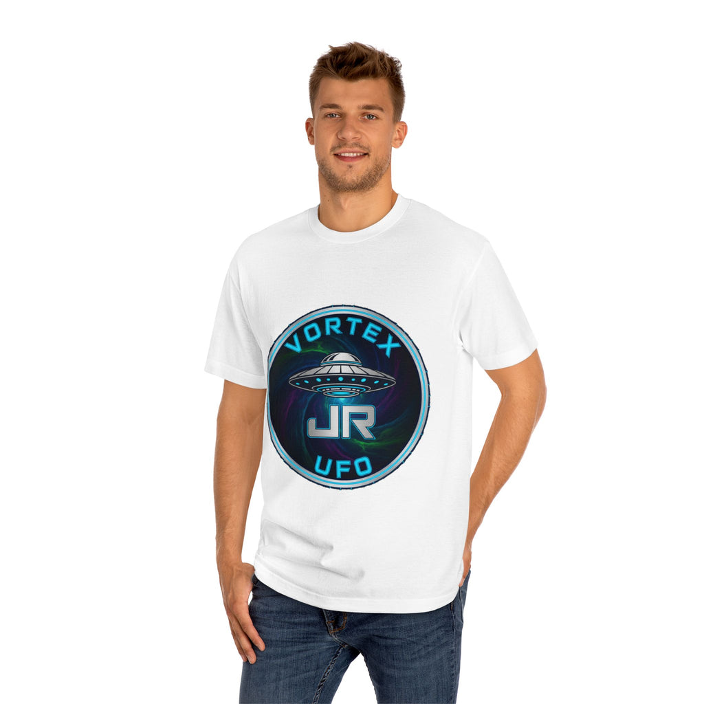 UFO Vortex JR Tee — Retro Sci‑Fi Alien Saucer Shirt Printify