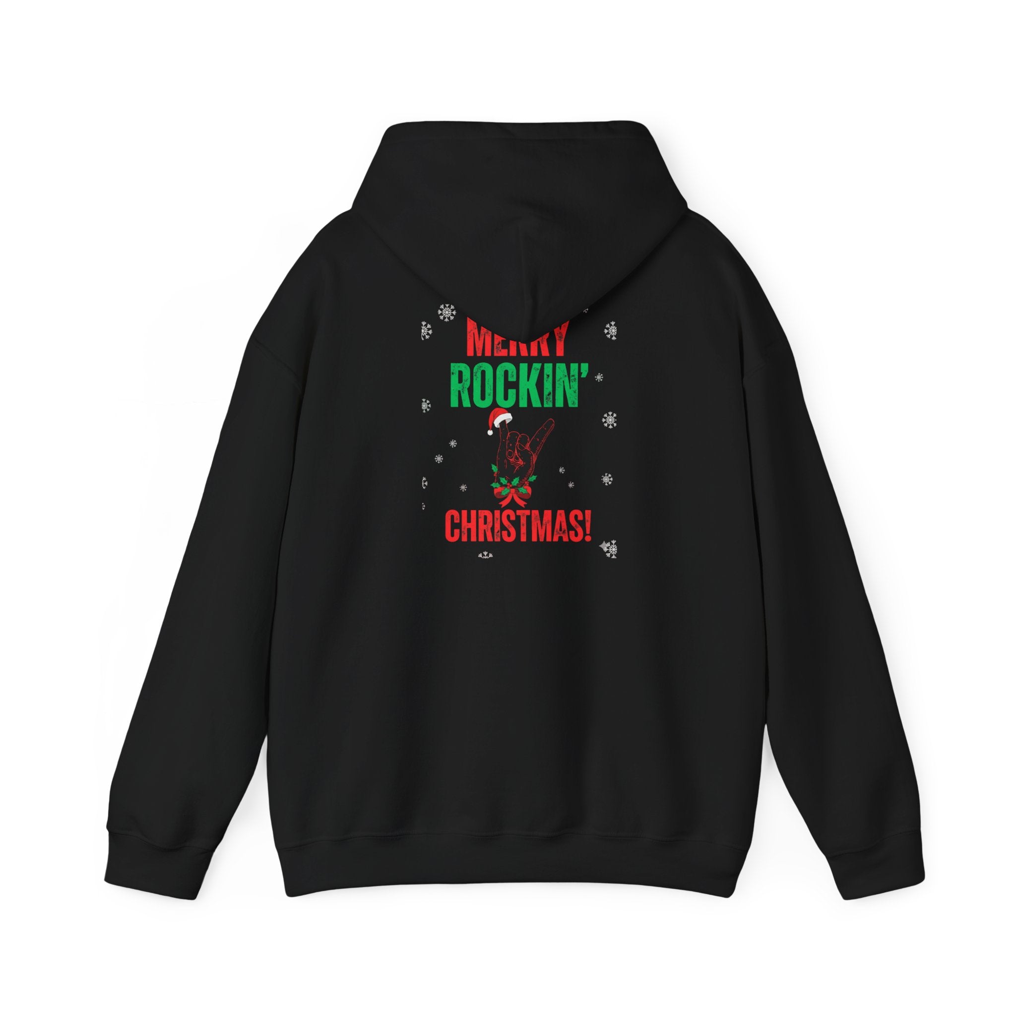 Christmas Rockin' Hoodie — 'Merry Rockin' Christmas!' Holiday Pullover