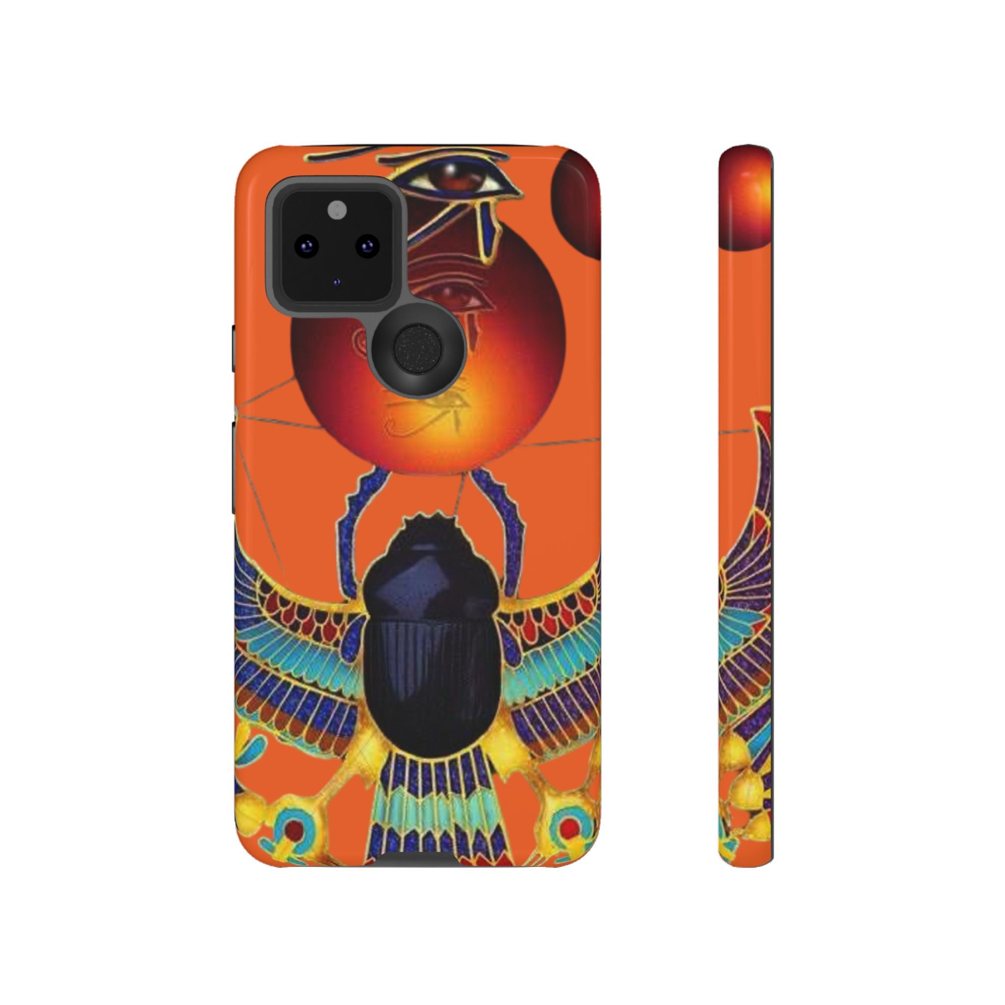 Egyptian-Inspired Phone Case, Tough Phone Cover, Unique Protective Case, Gift for Her, Vibrant Egyptian Art