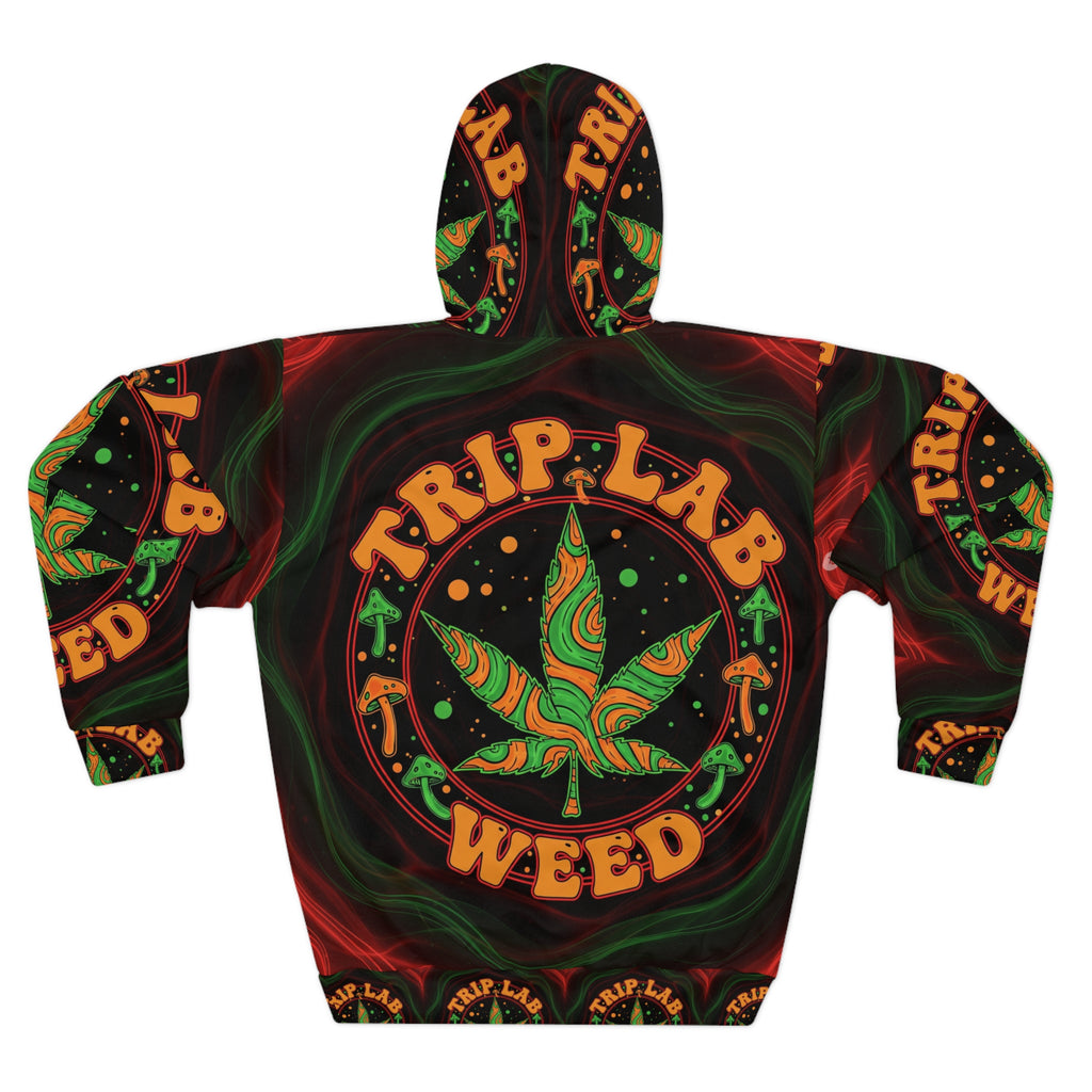 Trip Lab Hoodie – Retro Psychedelic Graphic Pullover