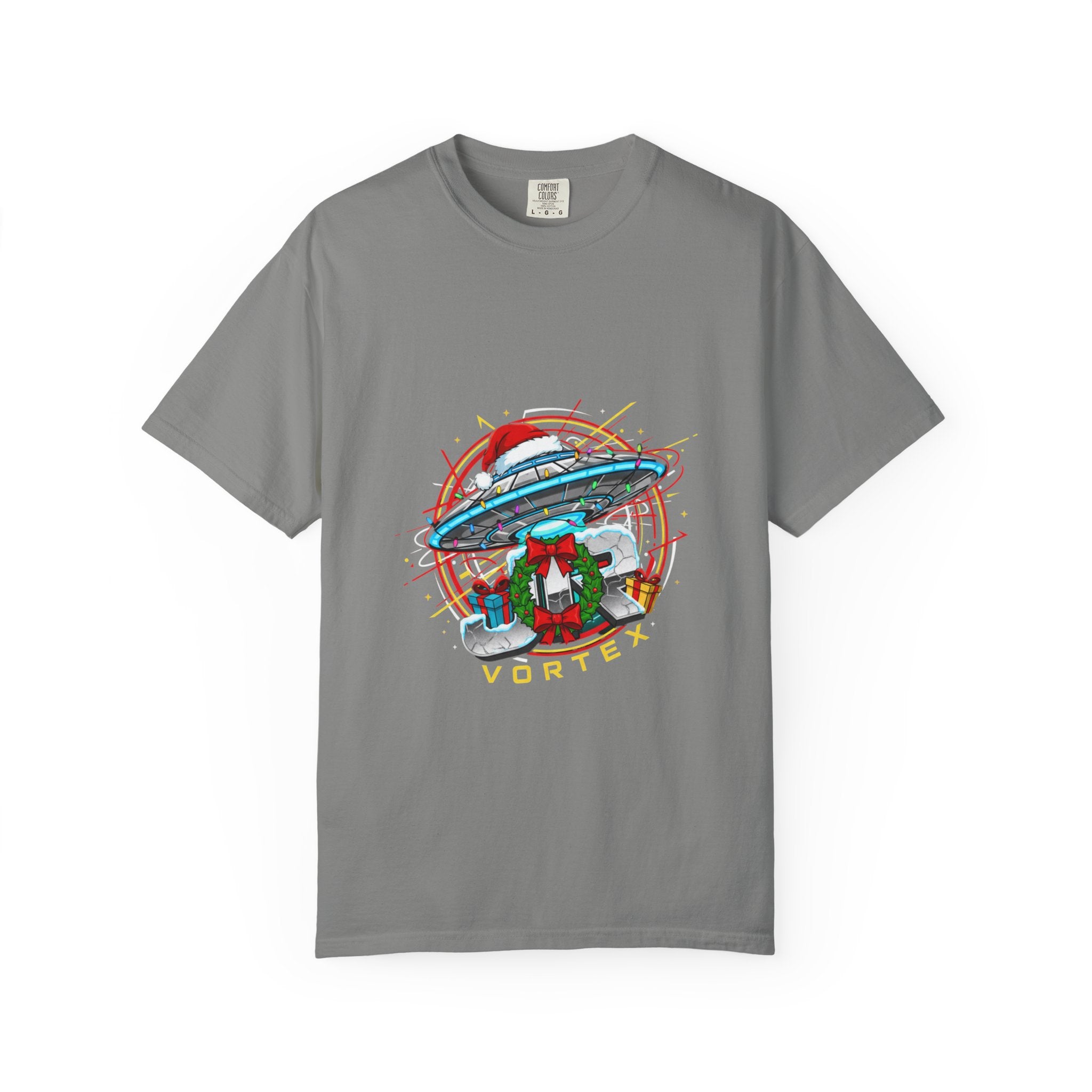 UFO Vacation Tee — Retro Alien Abduction Graphic T-Shirt