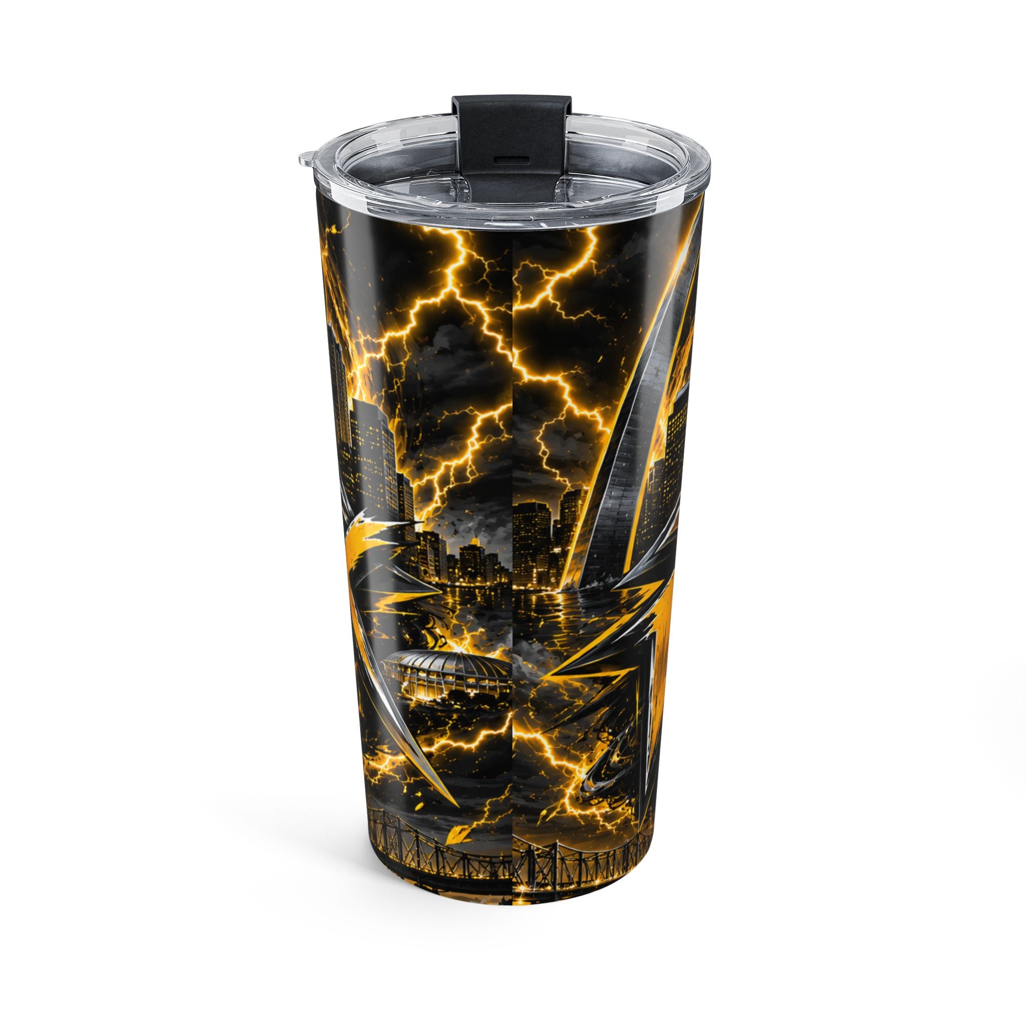 St. Louis Thundersports 20oz Insulated Tumbler — Lightning City Skyline