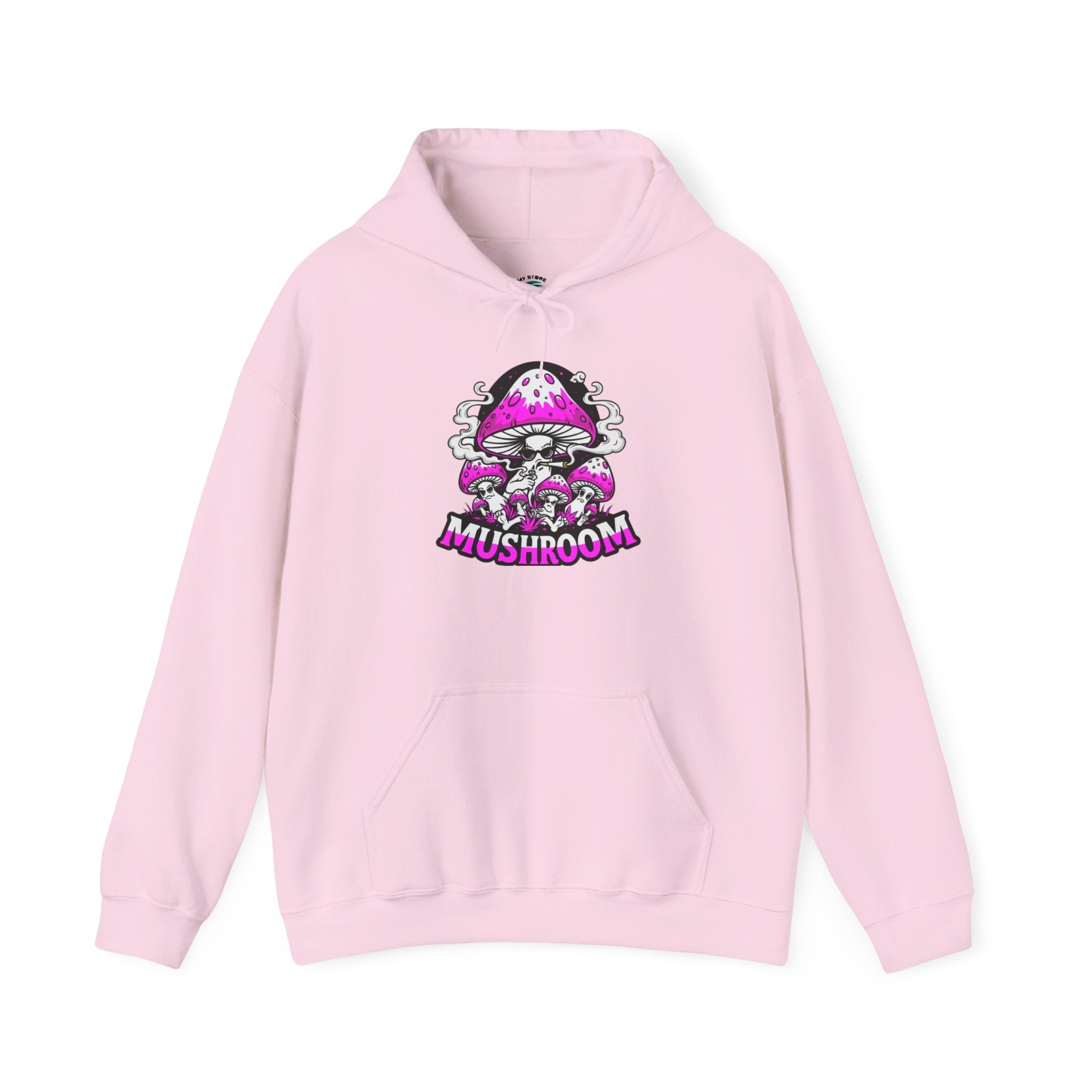 Mushroom Graphic Hoodie — Cozy Fungi Nature Sweatshirt