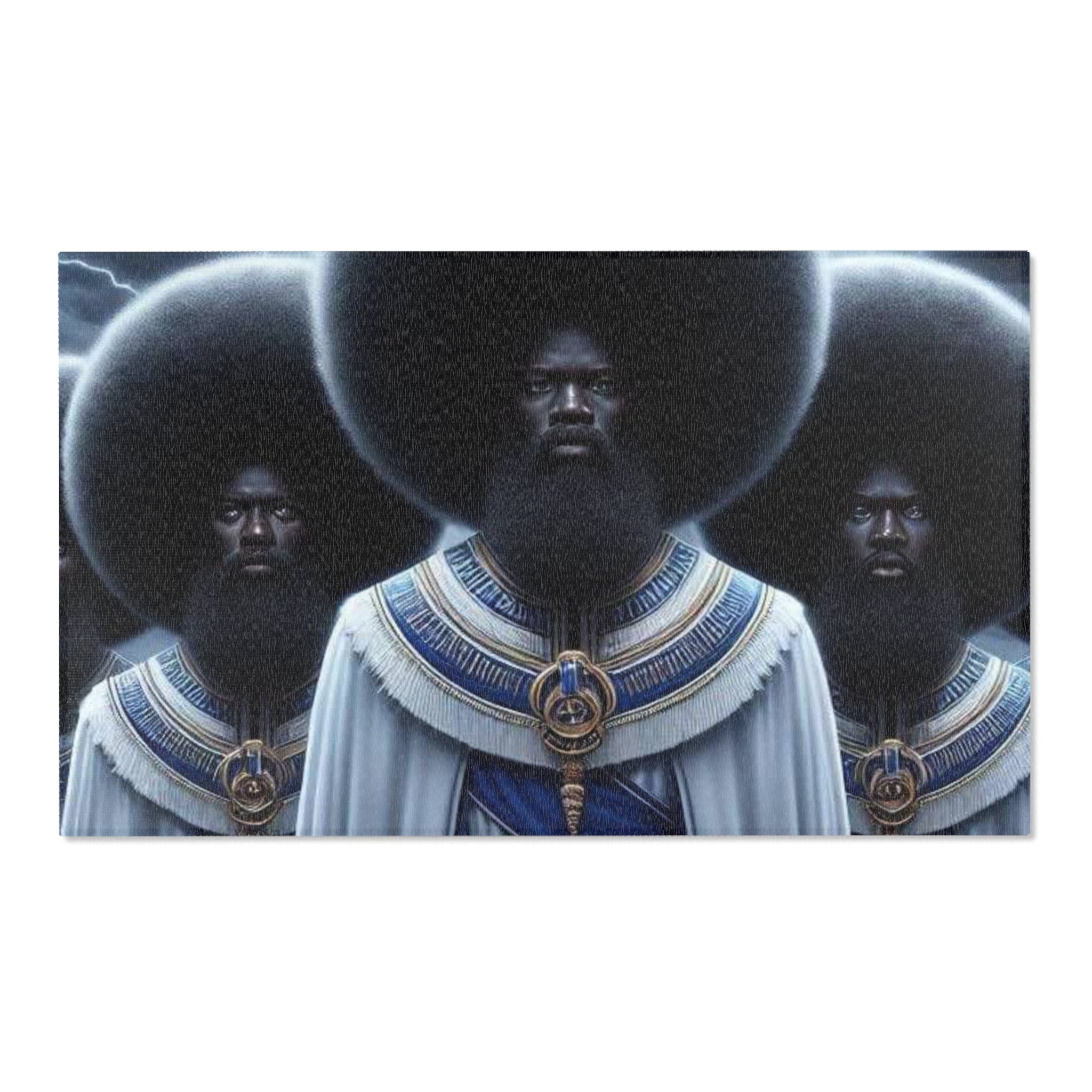 Ascended Beings Rug — Cosmic Ancestral Energy Decor