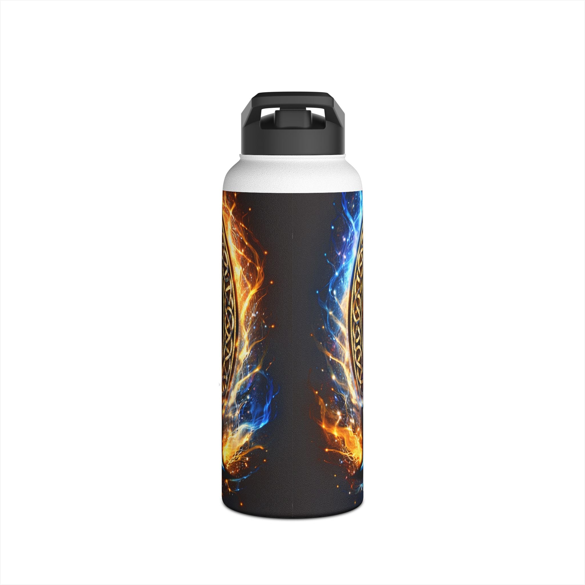 9 Ether Cosmic Energy Water Bottle 🌀, Standard Lid