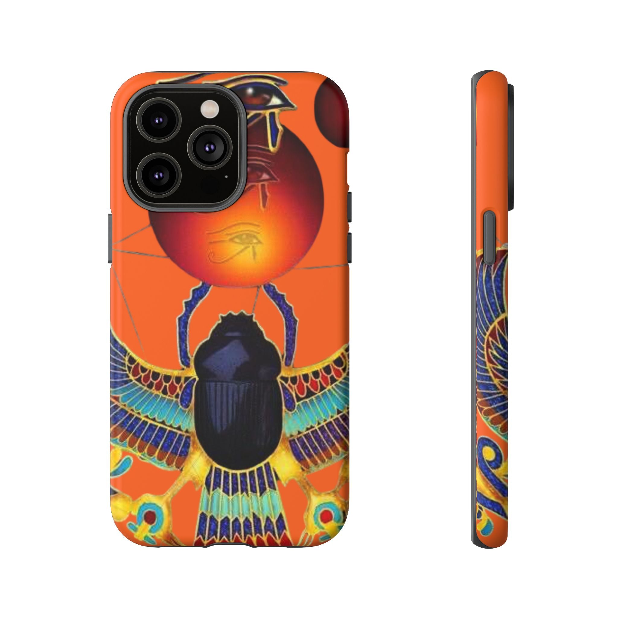 Egyptian-Inspired Phone Case, Tough Phone Cover, Unique Protective Case, Gift for Her, Vibrant Egyptian Art
