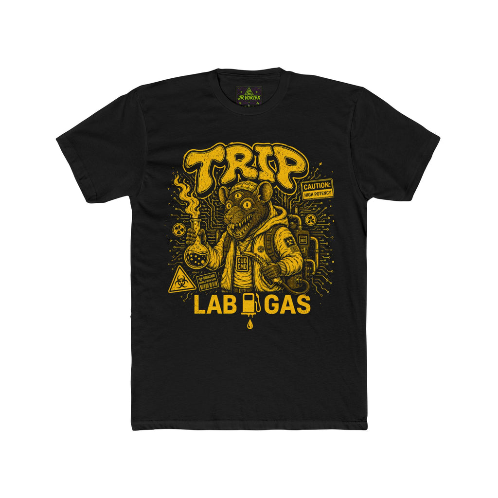 Trip Lab Gas Tee — Psychedelic Rat Scientist Graphic T-Shirt
