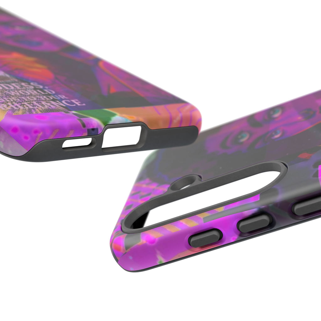 Third-Eye Goddess Phone Case — Neon Psychic Art iPhone Cover