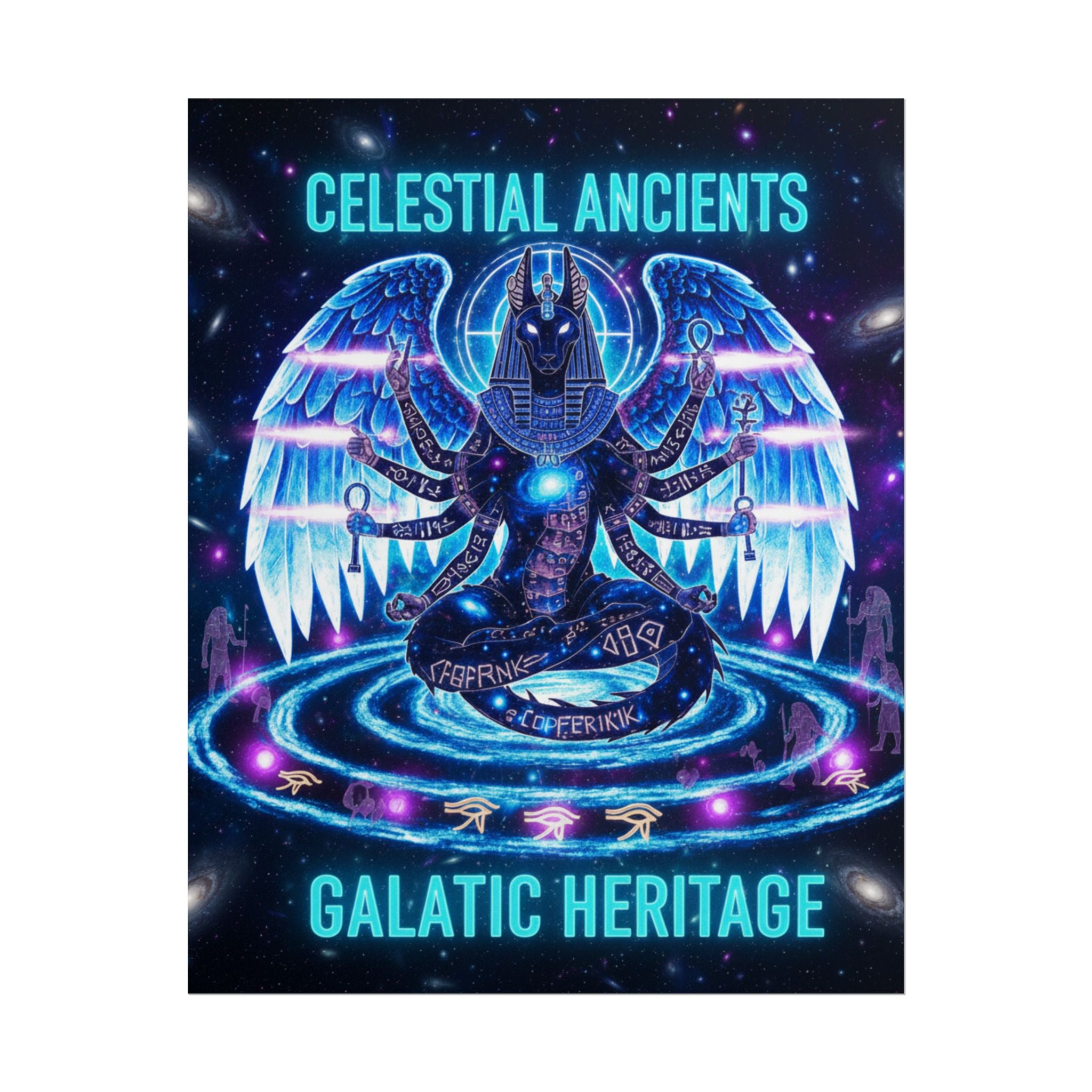Celestial Ancients – Galactic Heritage Rolled Poster