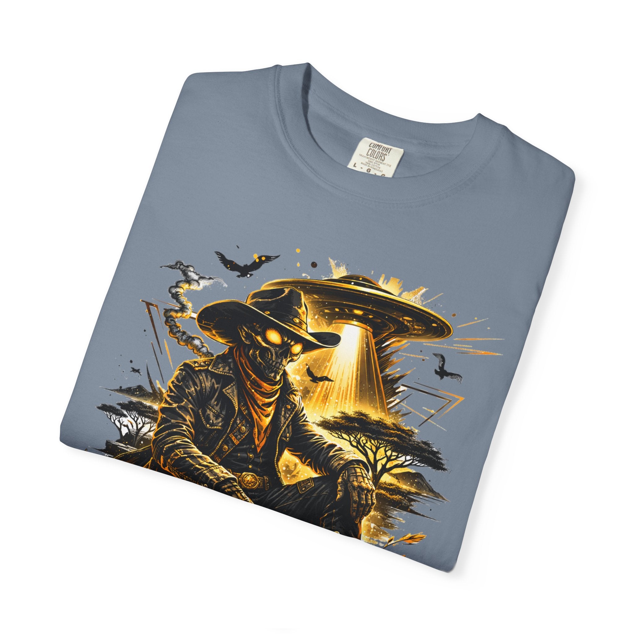 Gettin’ Weird Tee | Alien Cowboy Graphic Shirt