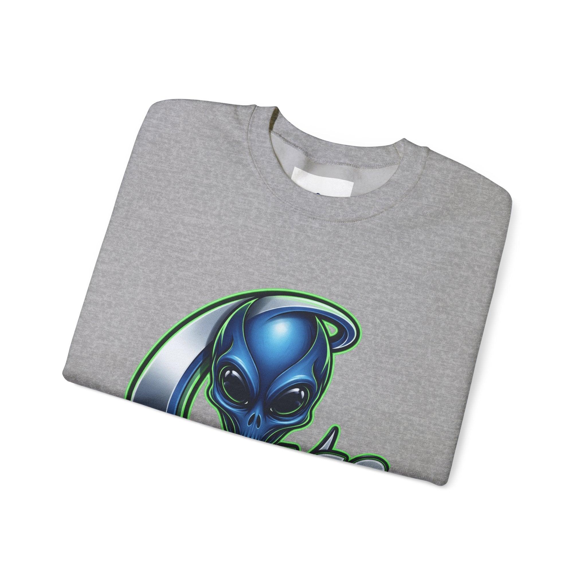 Chicago Alien Sweatshirt — Alien Graphic Crewneck
