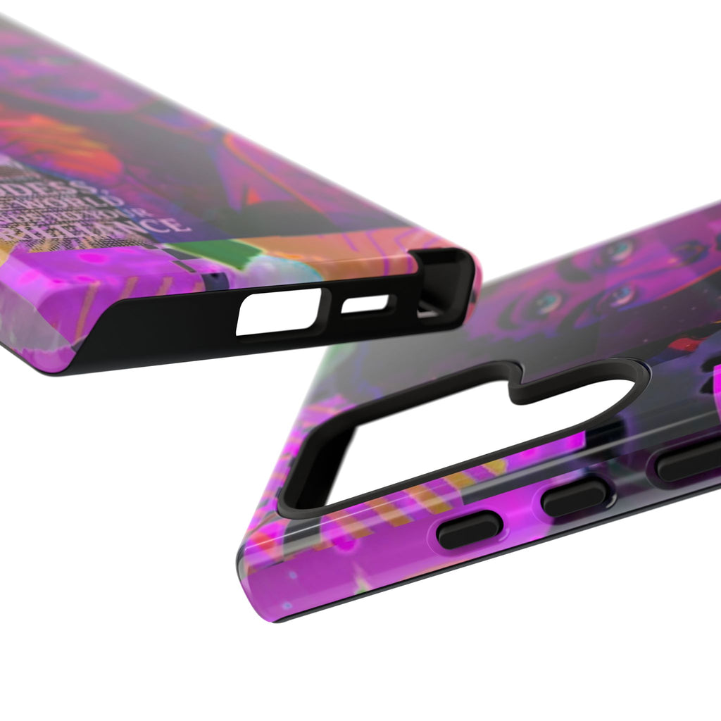 Third-Eye Goddess Phone Case — Neon Psychic Art iPhone Cover