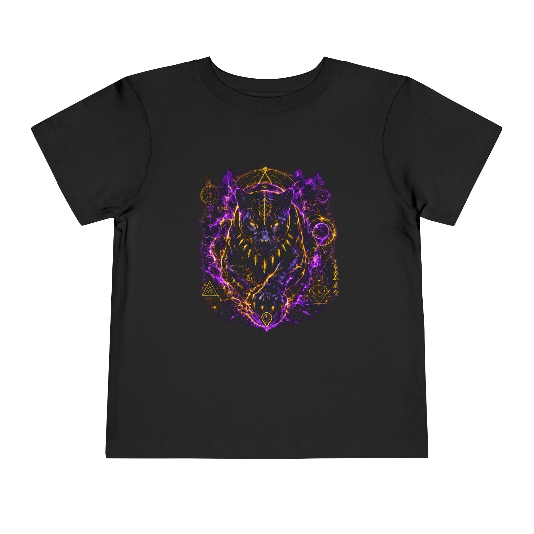 Black Panther Cosmic Guardian Toddler Tee | Earth Frequency Kids | JR Vortex