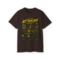 Not From Here T‑Shirt — Retro Route 66 Alien Road Trip Graphic Tee
