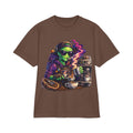 Alien Barista T-Shirt — Cosmic Coffee Lover Tee Printify