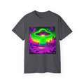 Cosmic Alien UFO Graphic T-Shirt | Neon Sci-Fi Streetwear Tee Printify