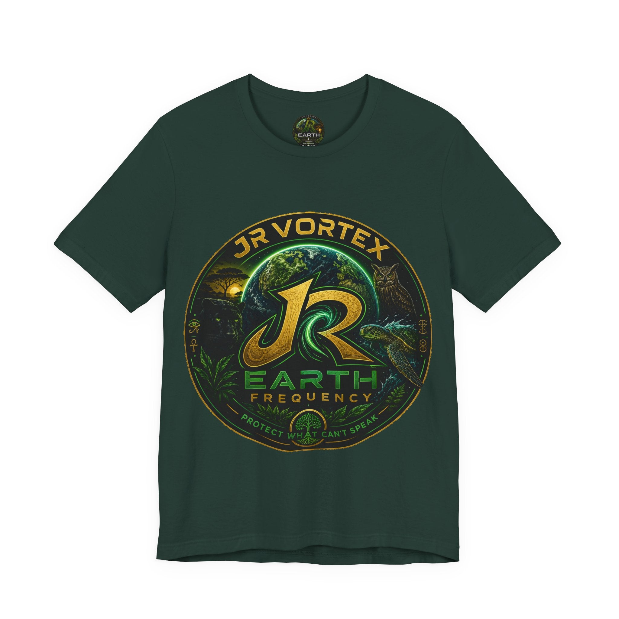 Earth Frequency Tee — Protect What Can't Speak