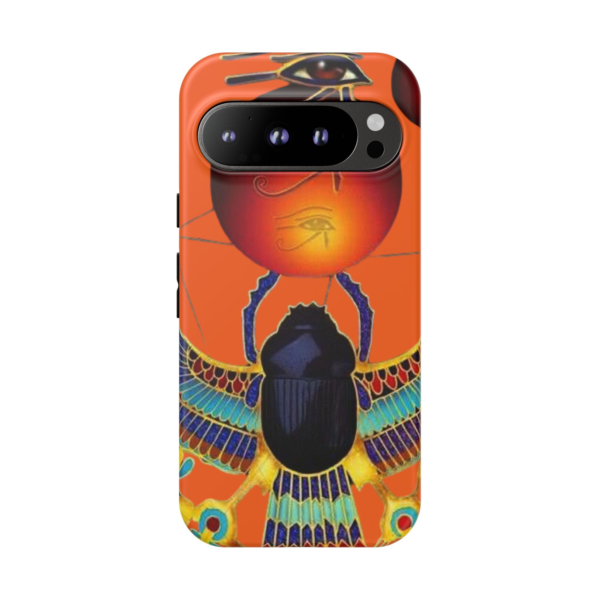Egyptian-Inspired Phone Case, Tough Phone Cover, Unique Protective Case, Gift for Her, Vibrant Egyptian Art