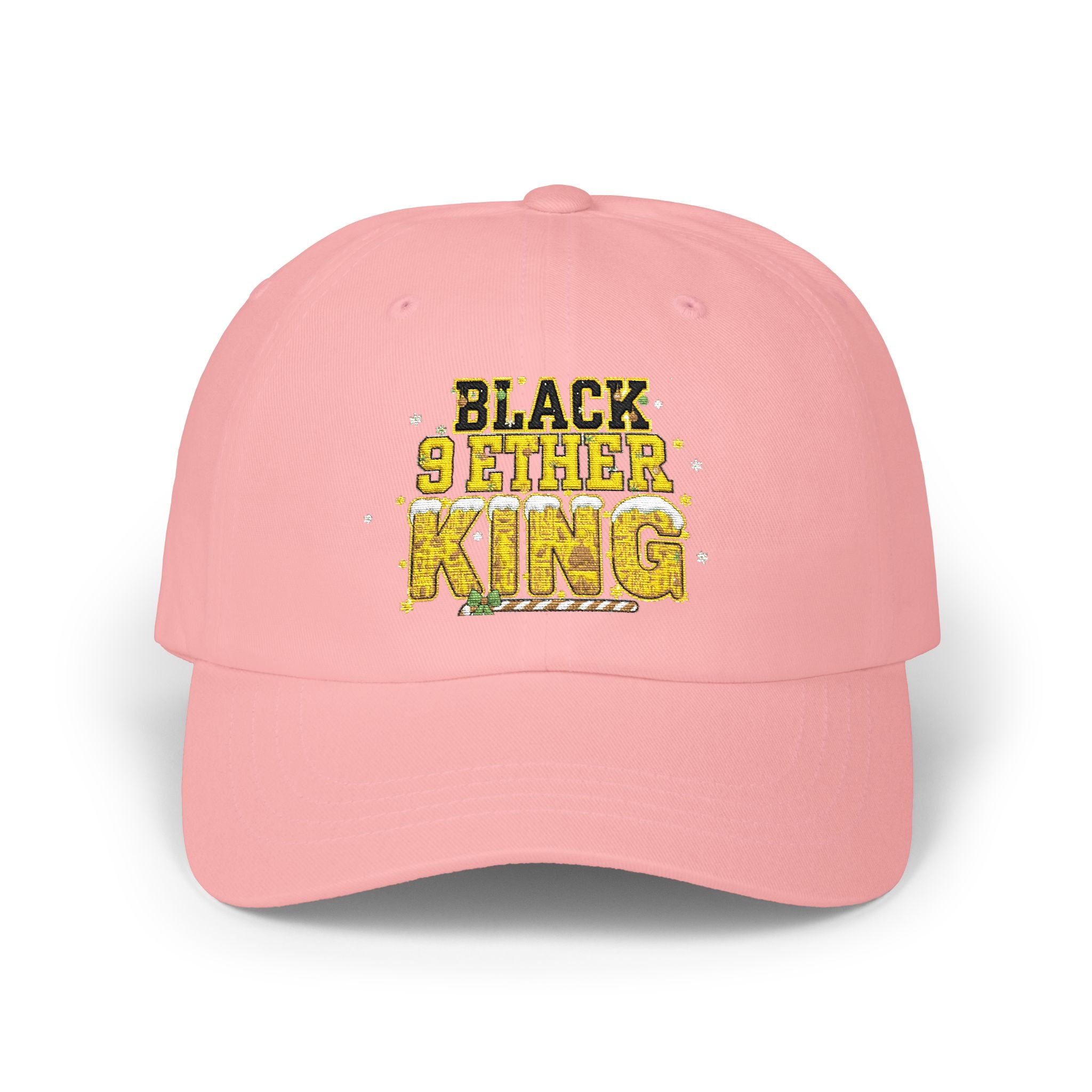 Black Father King Dad Cap — "Black Father King" Embroidered Baseball Hat