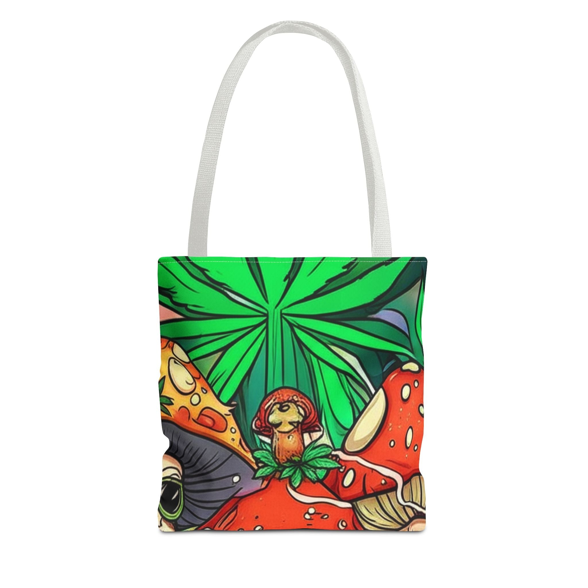 Colorful Cartoon Tote Bag - Quirky Design for Everyday Use, Eco-Friendly Shopping Bag, Perfect Gift for Art Lovers & Festivals Printify