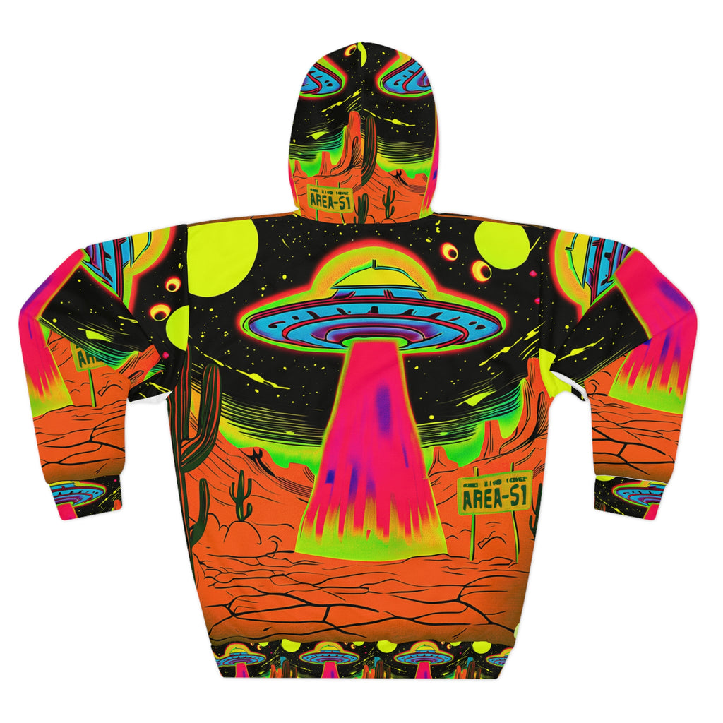 Area 51 UFO Hoodie — Alien Abduction Pullover