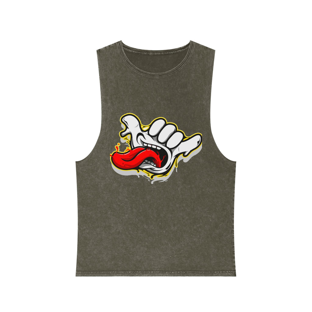 Shaka Tongue Street Tank 🤙🔥