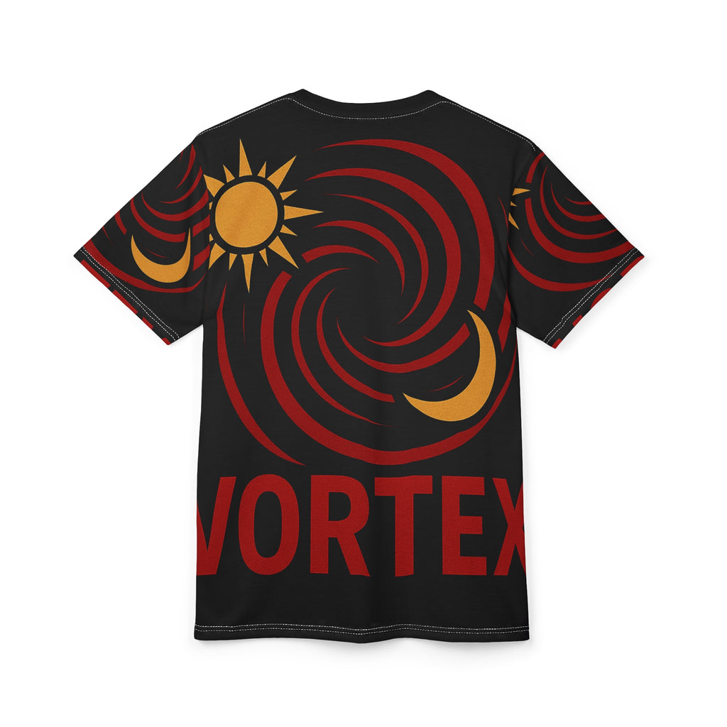 Vortex Unisex Cut & Sew Tee🔖 - Spirited Graphic T-Shirt for Festivals, Casual Wear, Gift for Friends, Summer Fun, Unisex Fashion