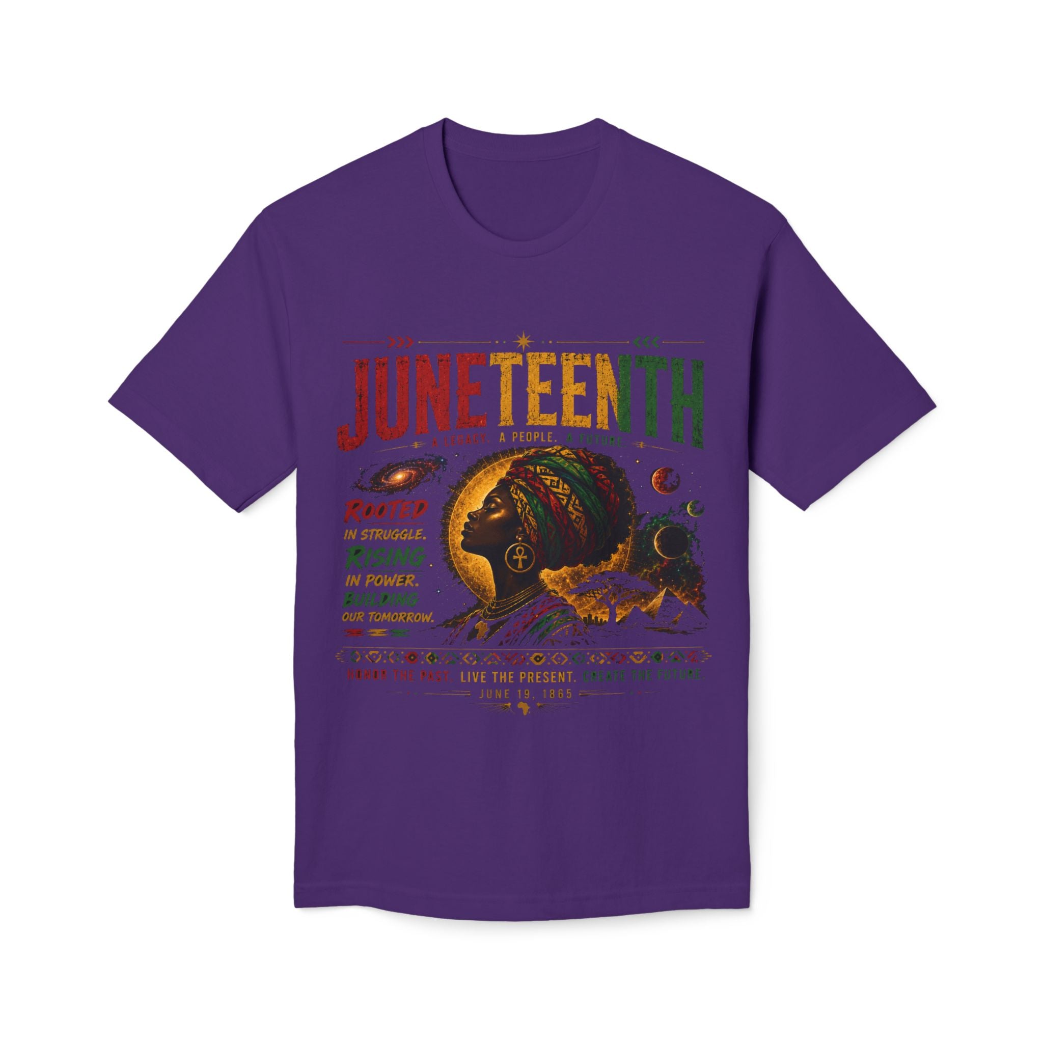 Juneteenth Celebration T-Shirt — Juneteenth Graphic Tee with Empowerment Message