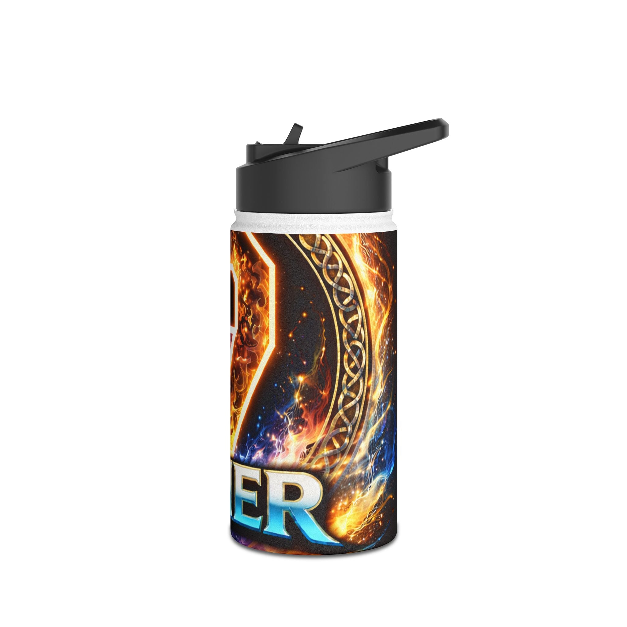 9 Ether Cosmic Energy Water Bottle 🌀, Standard Lid