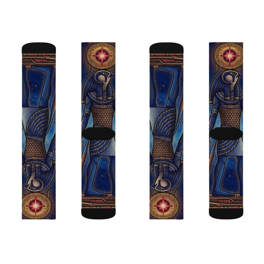 Ancient Frequency Socks – Blue Pharaoh