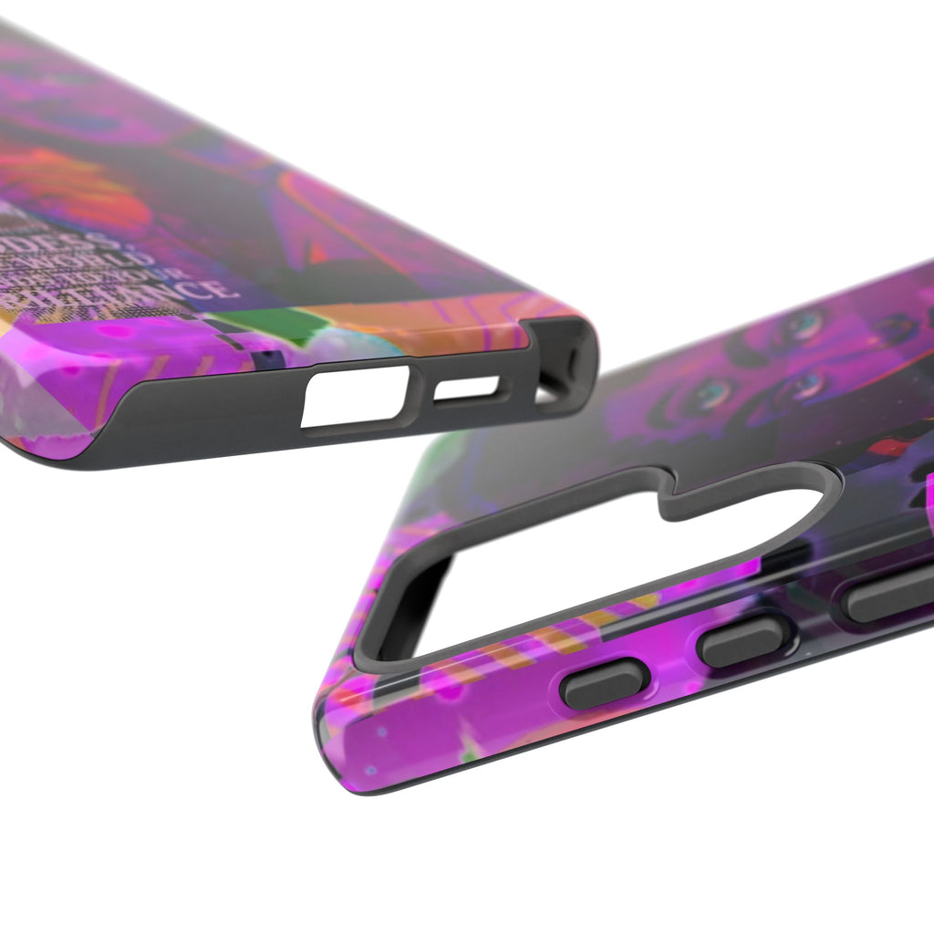 Third-Eye Goddess Phone Case — Neon Psychic Art iPhone Cover