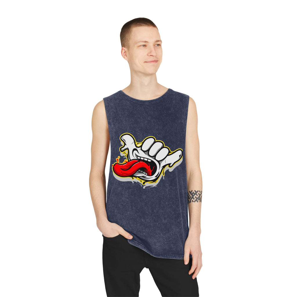 Shaka Tongue Street Tank 🤙🔥