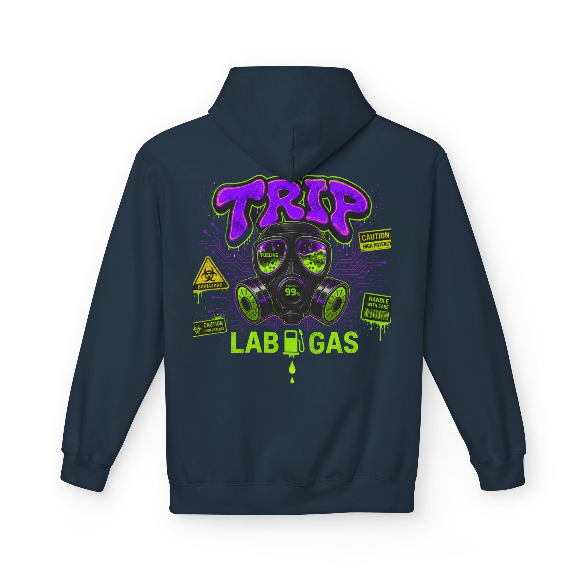 Trip Lab Gas Hoodie — High Octane Chemistry | Unisex Fleece