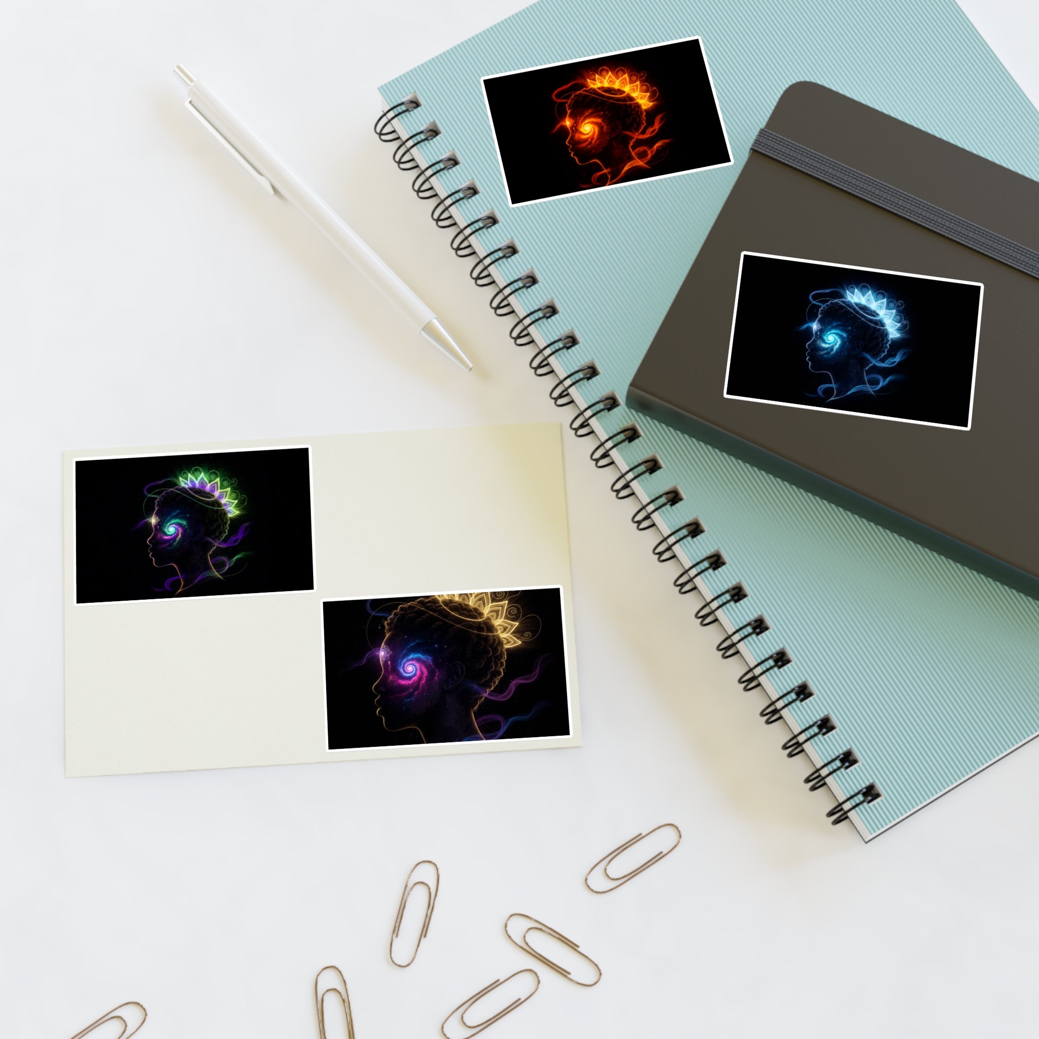 Neon Soul Vision Sticker Sheet