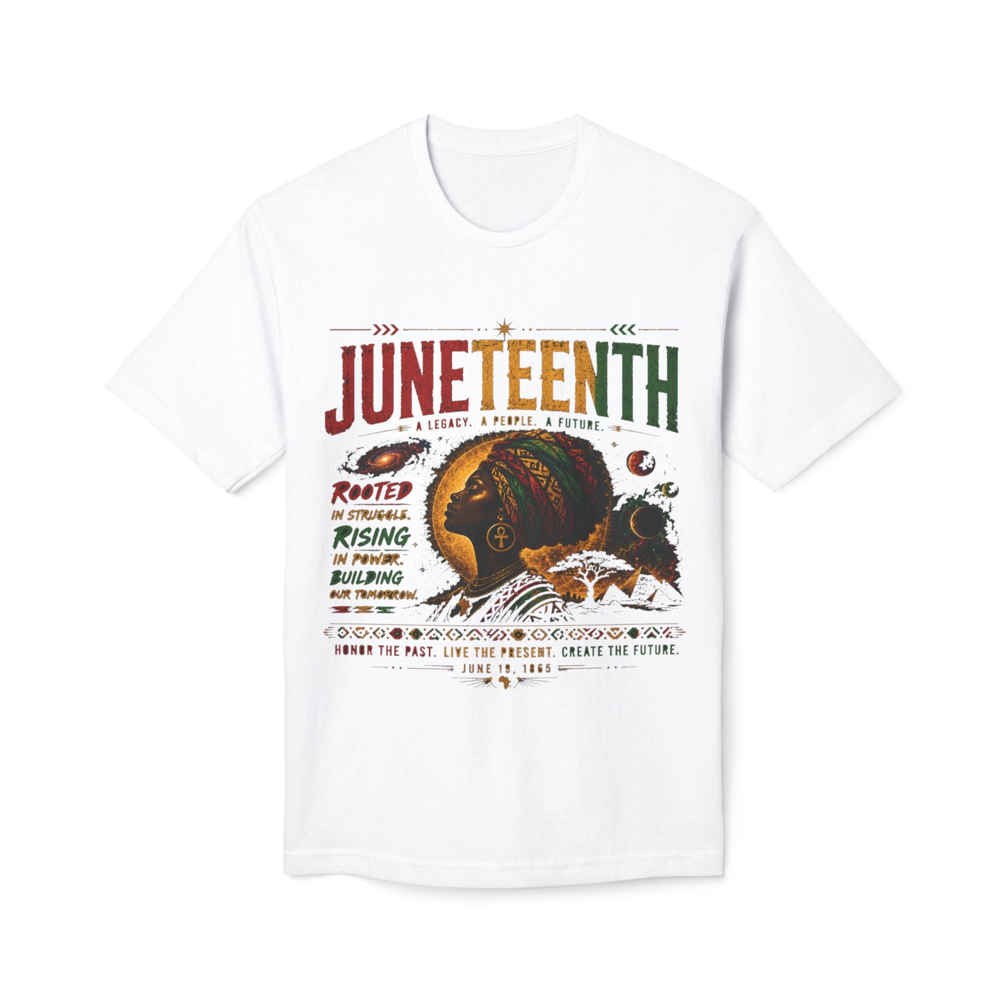 Juneteenth Celebration T-Shirt — Juneteenth Graphic Tee with Empowerment Message