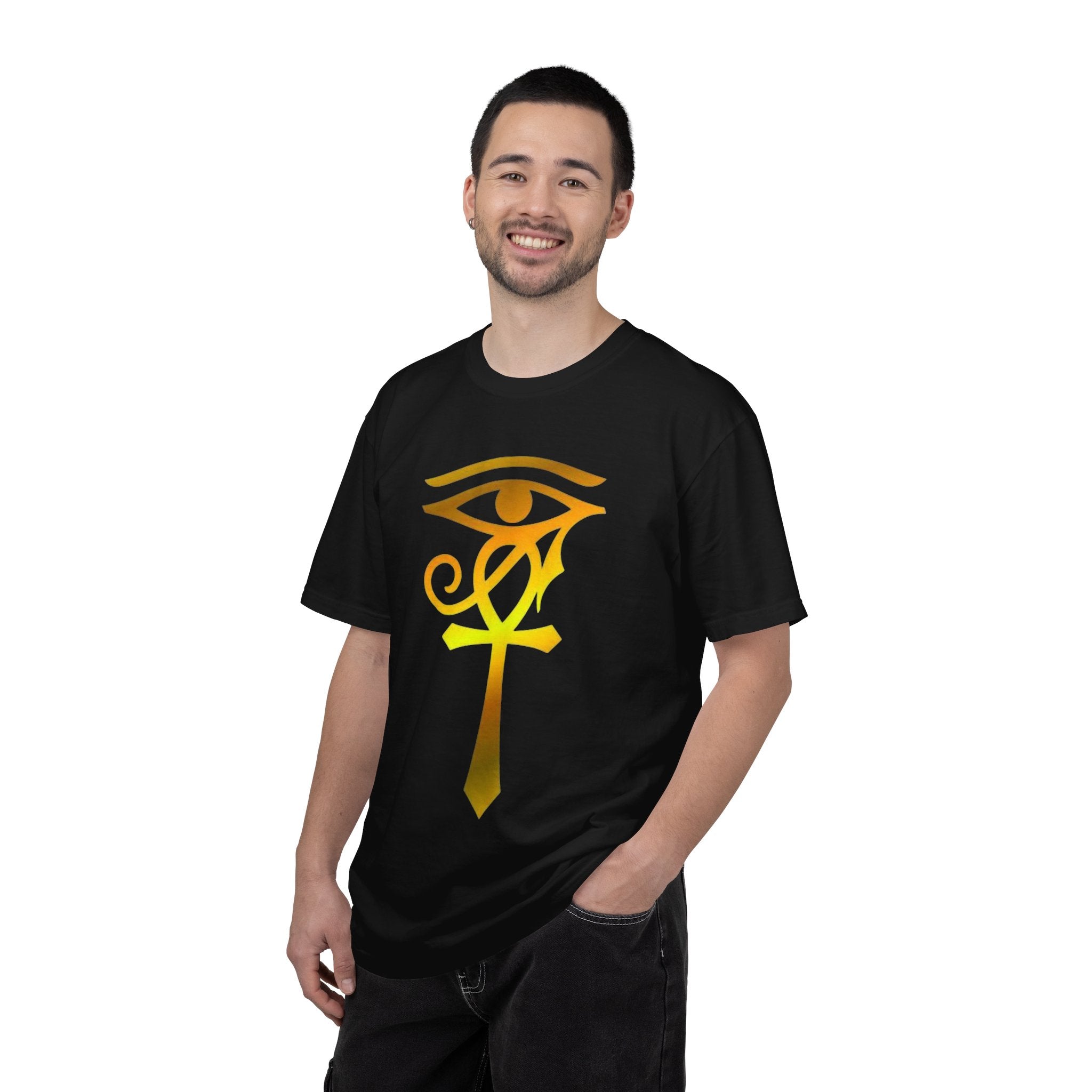 Eye of Horus Ankh Tee — Ancient Egyptian Symbol