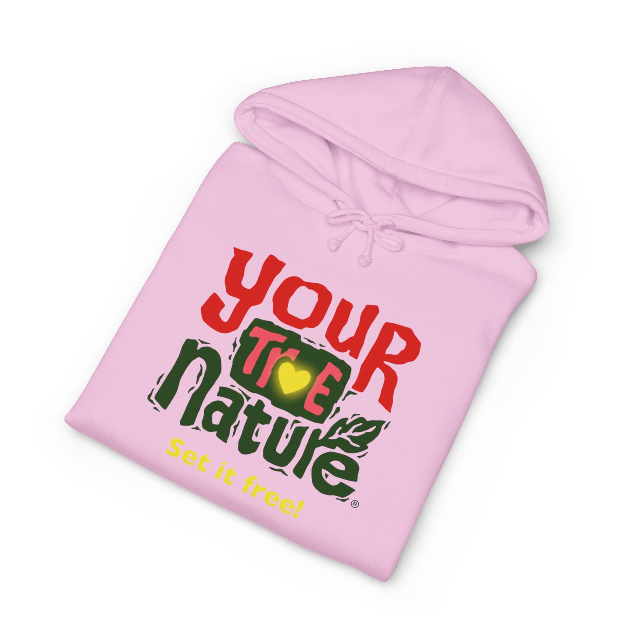Hoodie — "Your True Nature" Graphic Hoodie, Set It Free Inspirational Pull‑Over
