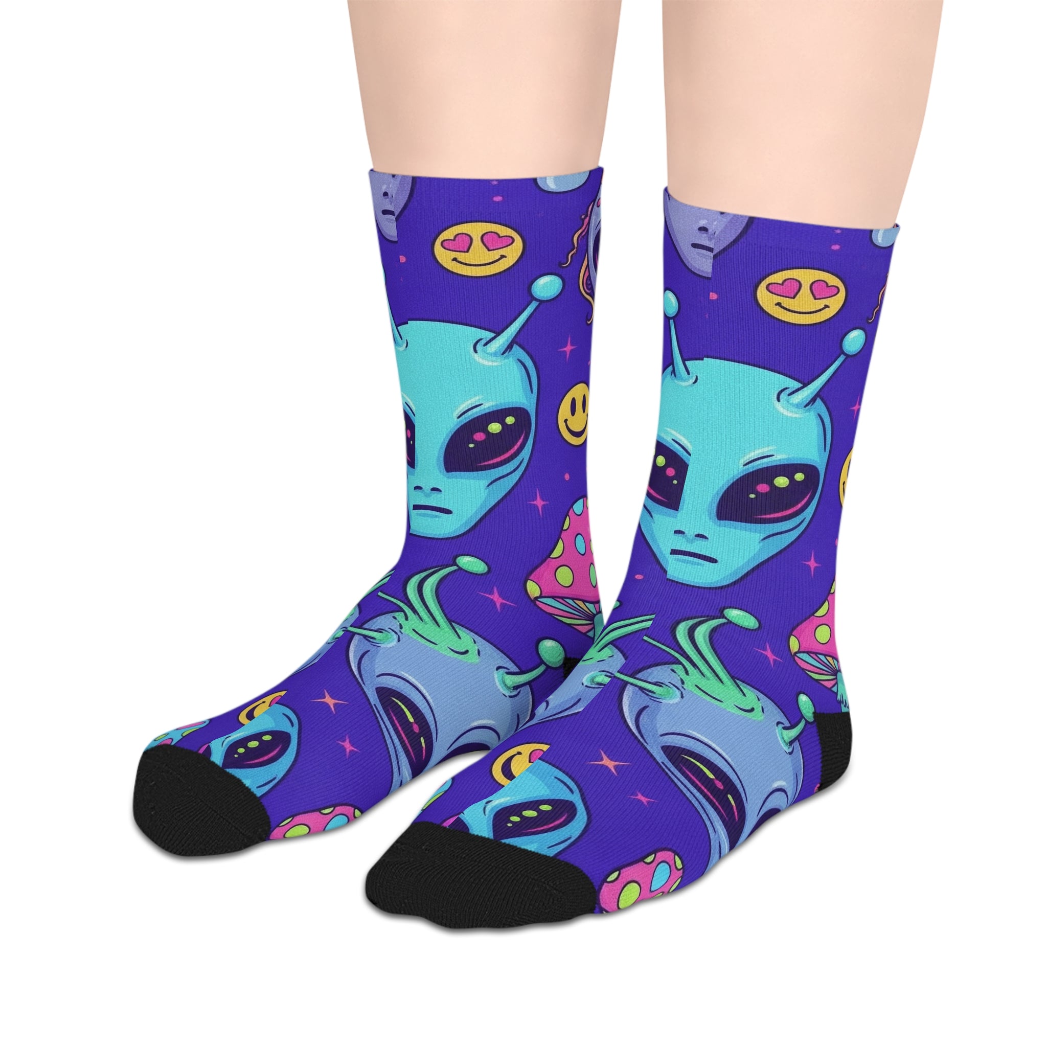 Alien Mood Crew Socks 👽