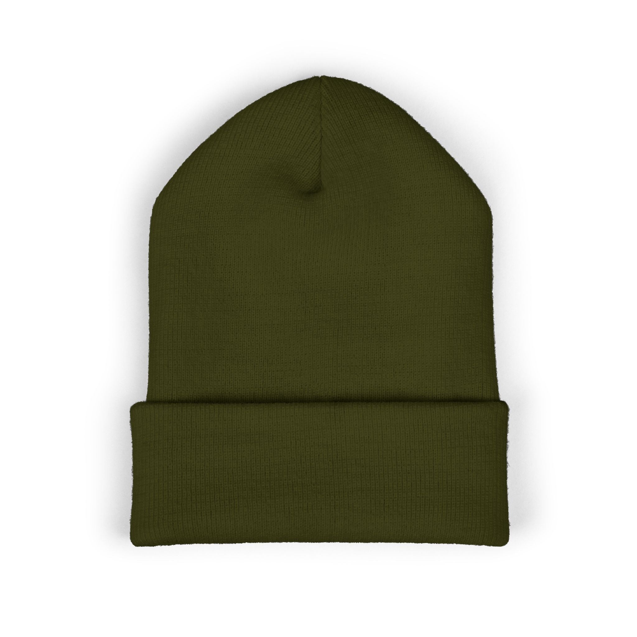 Classic Cuffed Beanie — Embroidered Nature Logo Beanie