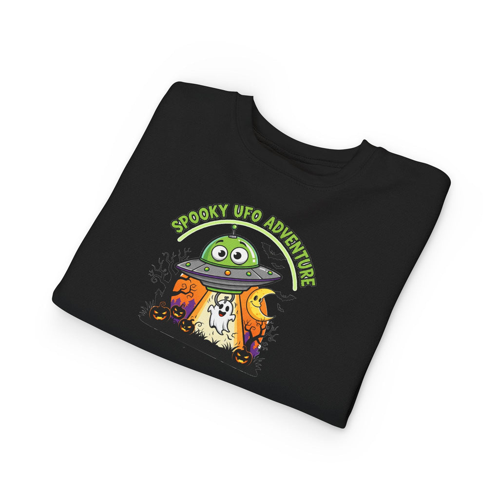 Spooky Alien Adventure Toddler Sweatshirt | Halloween Costume, Kids' Sweatshirt, Fun Apparel, Trick or Treat, Toddler Outfit