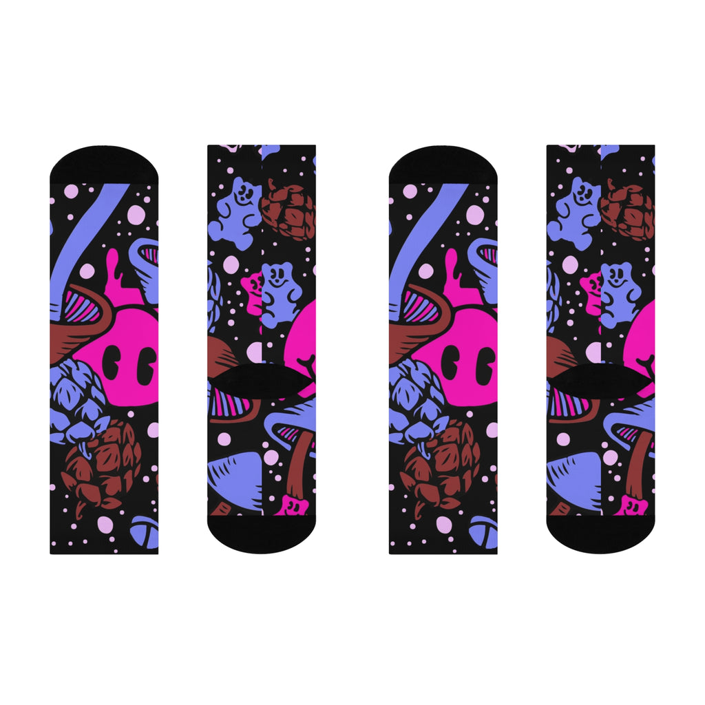 Trip Mode Crew Socks