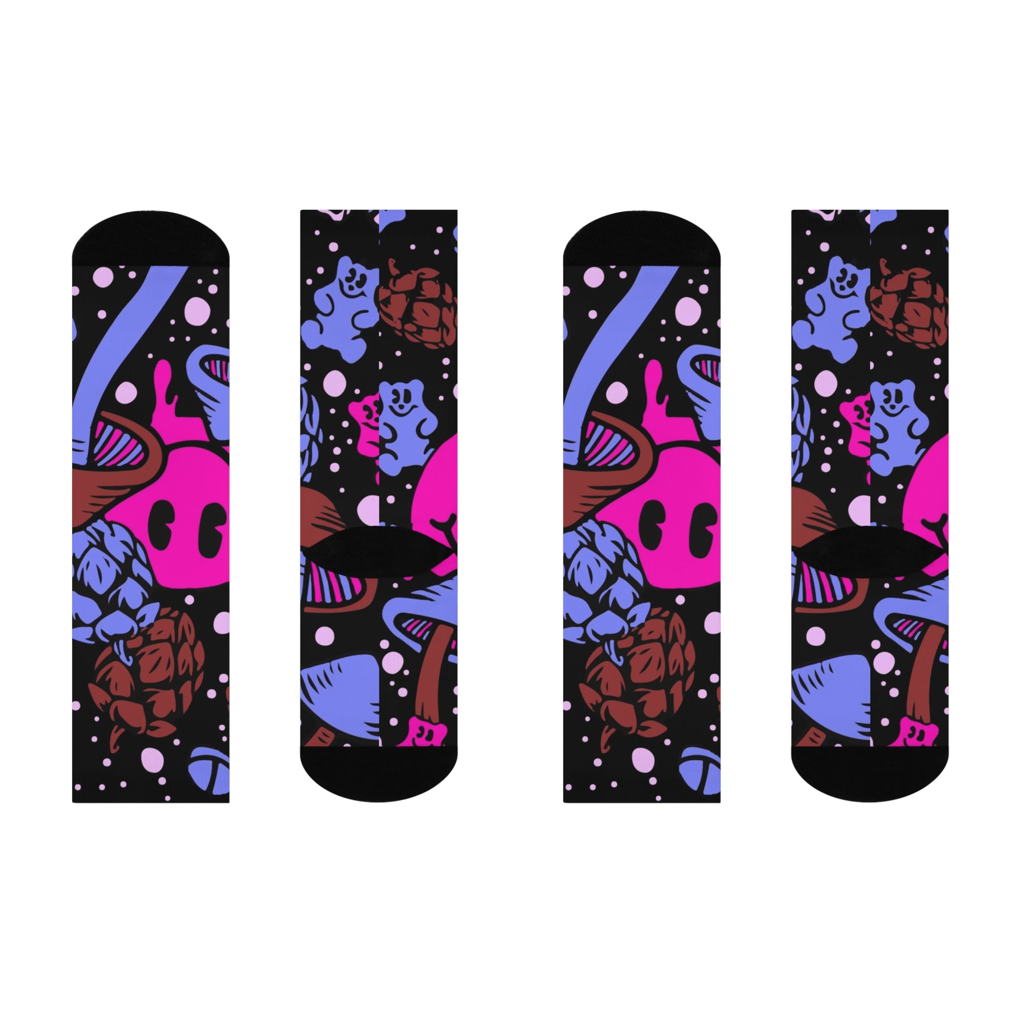 Trip Mode Crew Socks