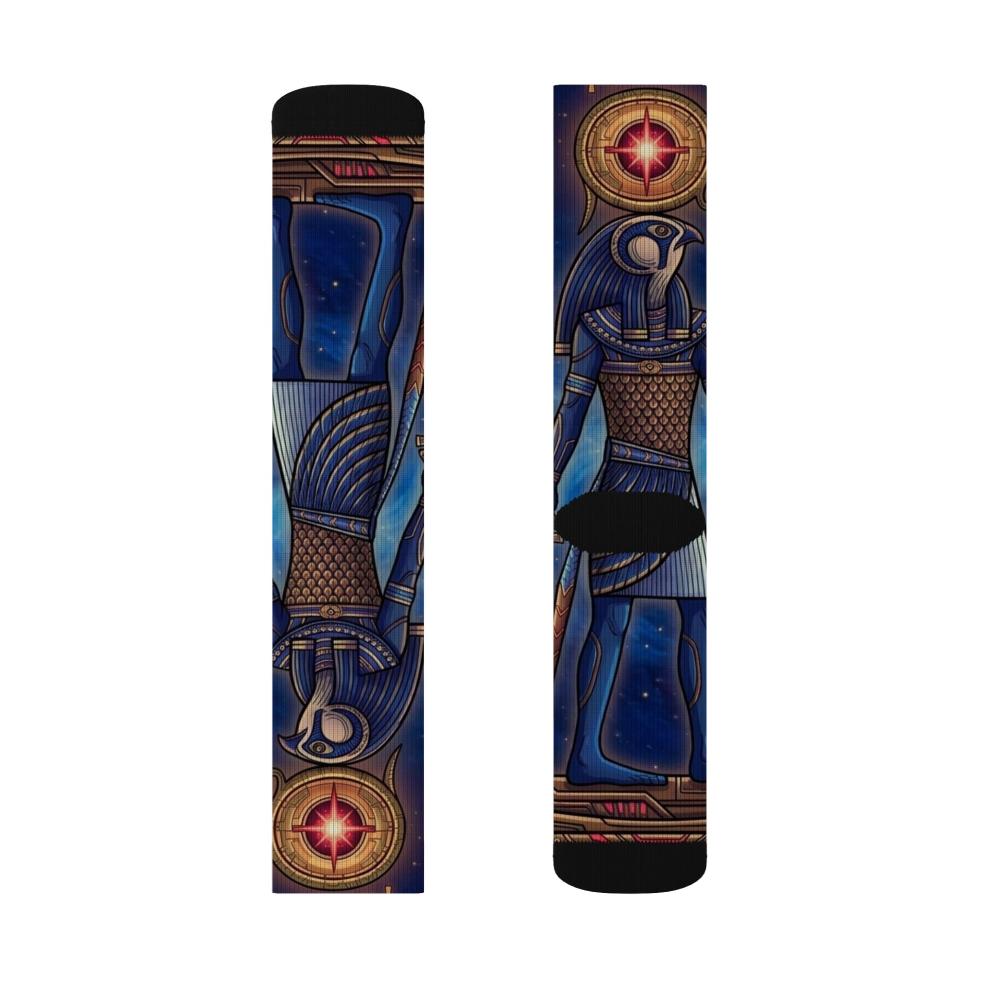 Ancient Frequency Socks – Blue Pharaoh