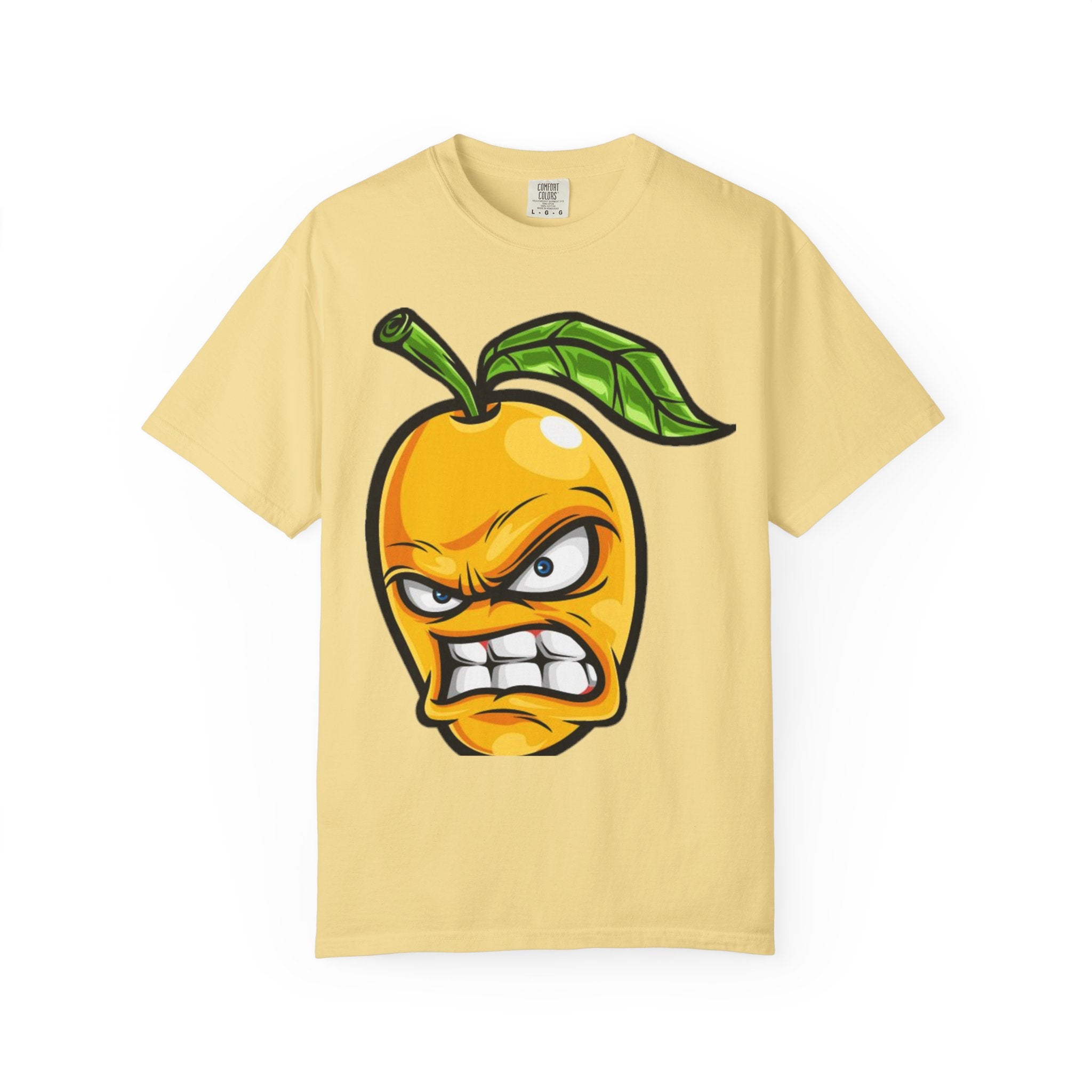 Angry Citrus Graphic Tee 🍊🔥 | Bold Cartoon Streetwear T-Shirt