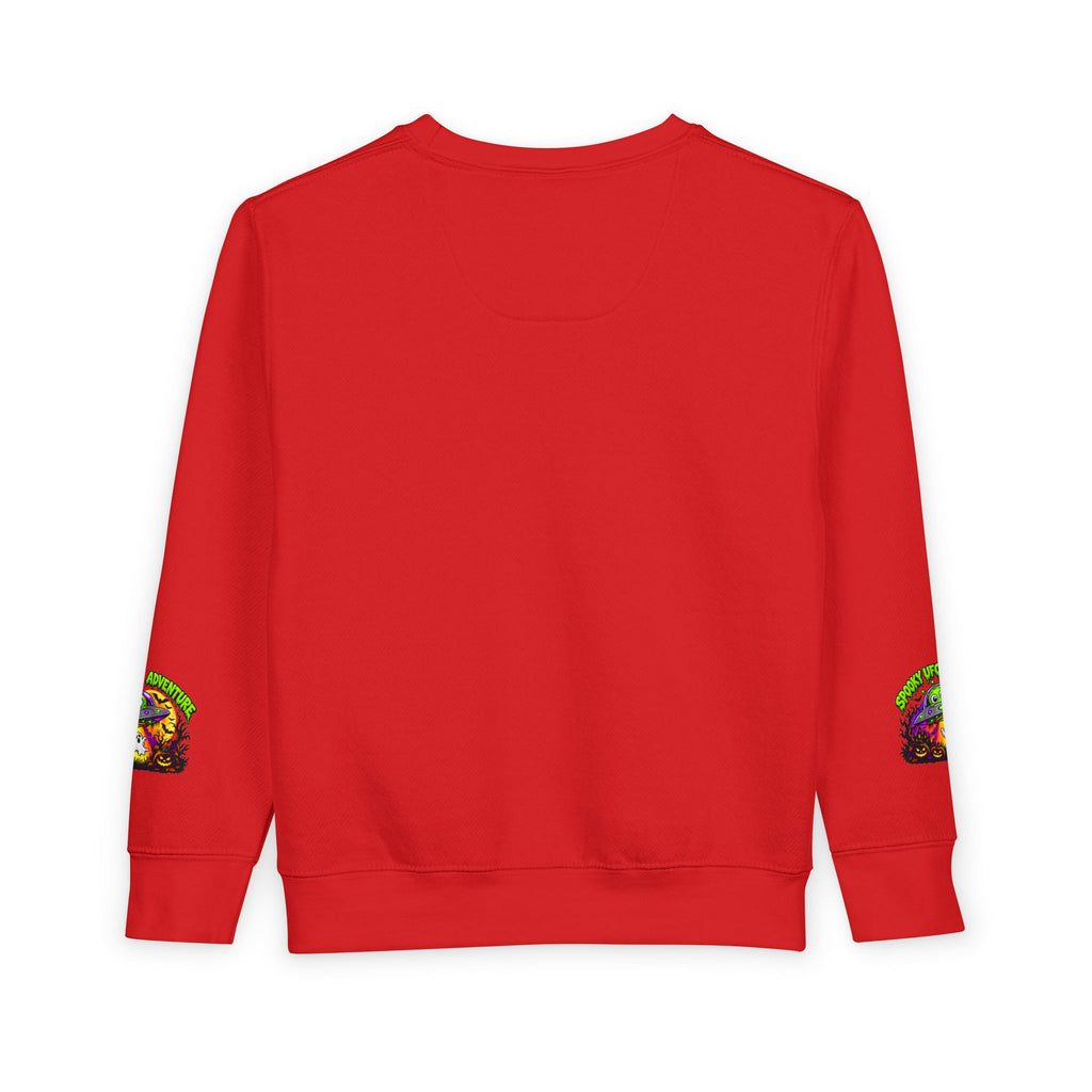 Spooky UFO Adventure Toddler Sweatshirt